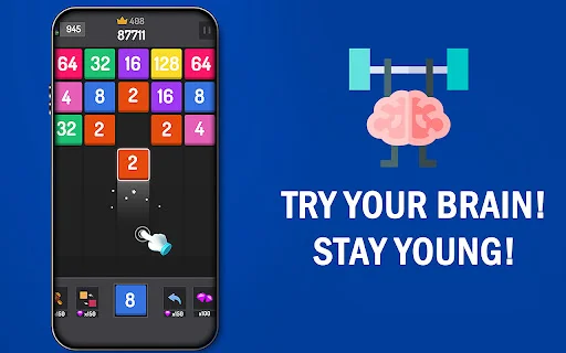 Descarga Number Games – 2048 Blocks: Rompecabezas Adictivo Gratis - Screenshot 8