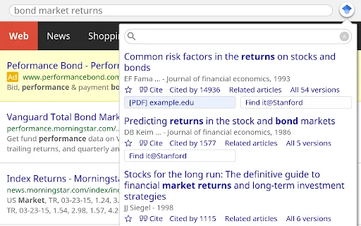 Google Scholar Button: Accede a Artículos Académicos al Instante - Screenshot 3