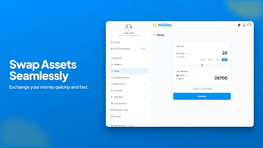 Descarga Middey: Tu Billetera Crypto y Finanzas Todo en Uno - Screenshot 11