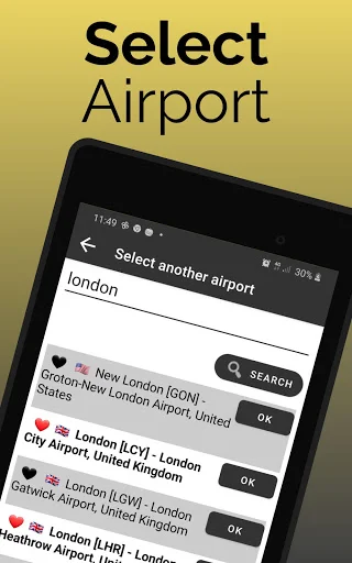 Descarga Christchurch Airport Flights: Información de Vuelos en Tiempo Real - Screenshot 9