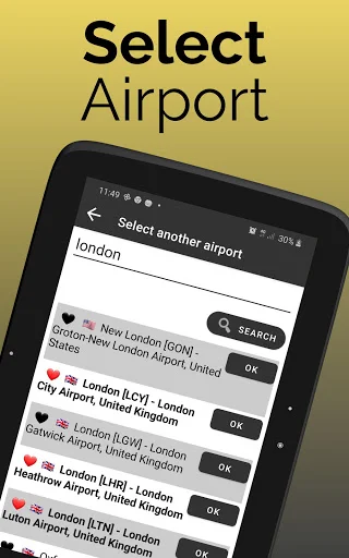 Descarga Christchurch Airport Flights: Información de Vuelos en Tiempo Real - Screenshot 15