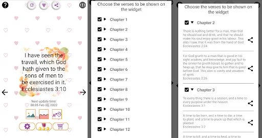 Descarga Bible Ecclesiastes – Versículos Bíblicos Gratis - Screenshot 6