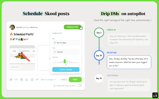 Skoot CRM: Automatiza tu Comunidad Skool y Aumenta tus Ingresos - Screenshot 2