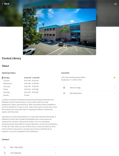 Descarga Manatee County Public Library App: Tu Biblioteca Móvil - Screenshot 18