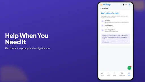 Descarga Middey: Tu Billetera Crypto y Finanzas Todo en Uno - Screenshot 24