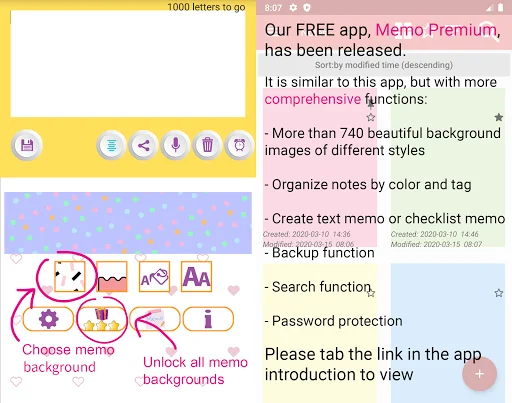 Sticky Memo Notepad Dots 4: Notas Adhesivas para tu Pantalla - Screenshot 16