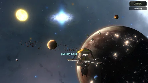 Descargar System Lords APK – Estrategia Galáctica Espacial - Screenshot 1
