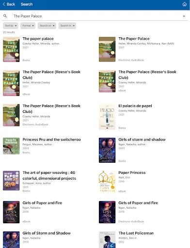 Descarga El Paso Public Libraries: Gestión de Libros en Android - Screenshot 15