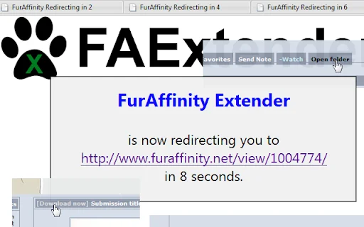 FurAffinity Extender: Mejora tu Experiencia y Navegación - Screenshot 1